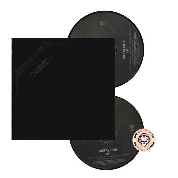 Metallica – Live At Tushino Airfield, Moscow, Russia, September 28th, 1991 CD