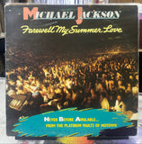 Michael Jackson – Farewell My Summer Love Vinilo de Epoca