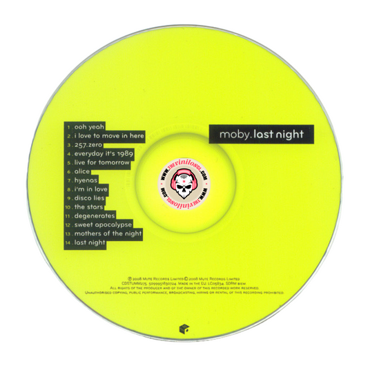 Moby – Last Night CD