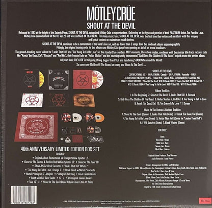 Mötley Crüe – Shout At The Devil Deluxe Edition, Limited Edition Box Set