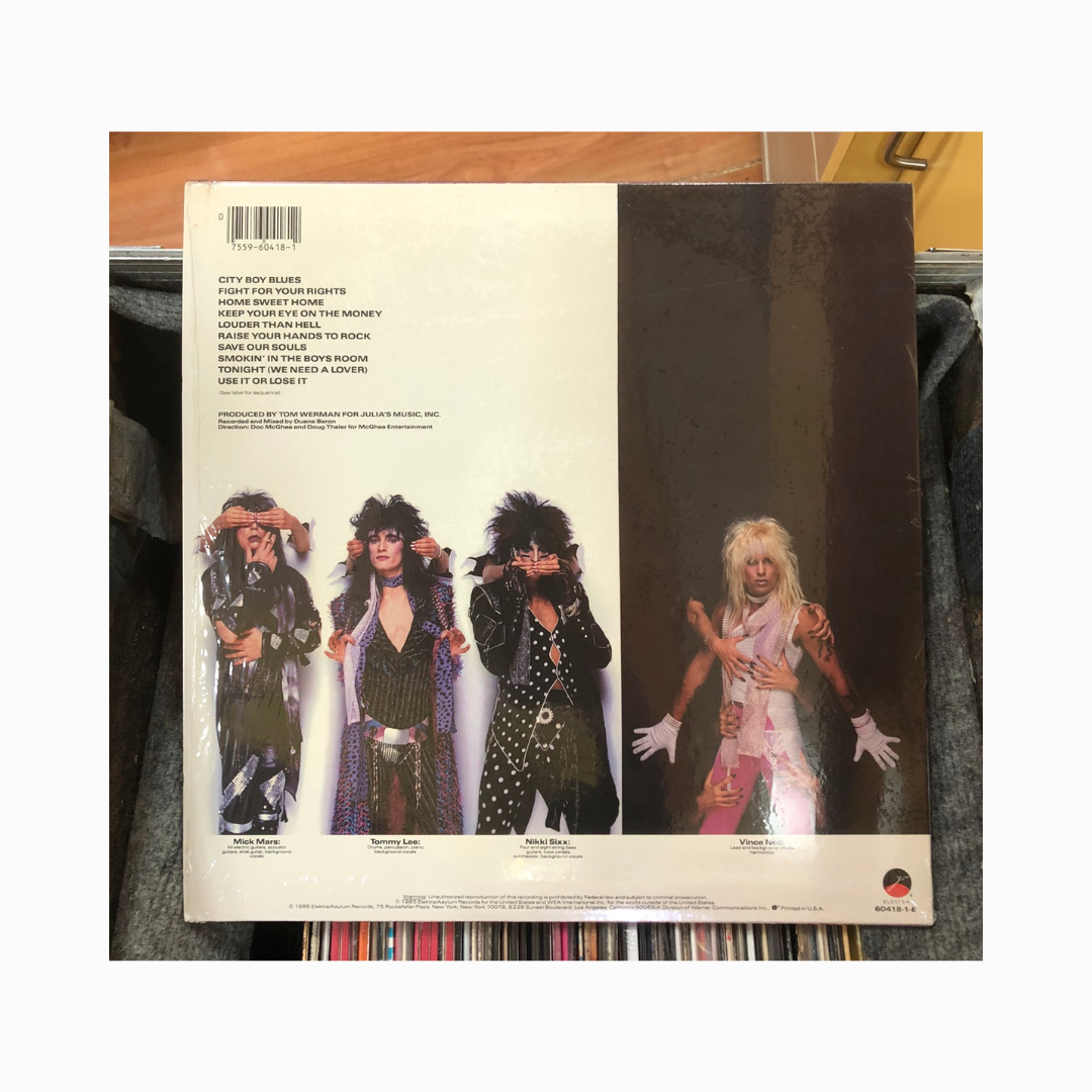 Mötley Crüe – Theatre Of Pain Vinilo de Epoca