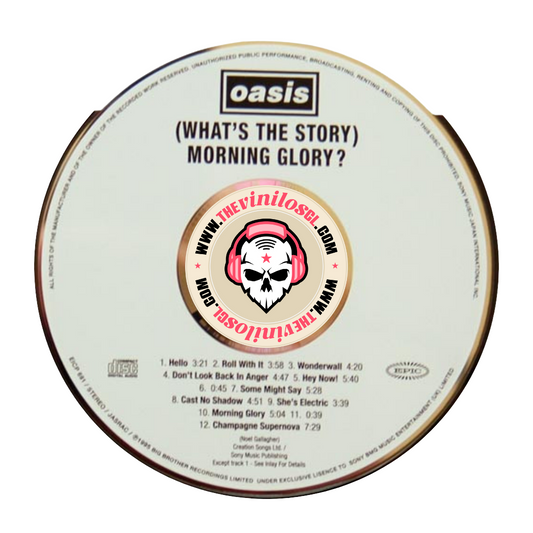 Oasis – (What's The Story) Morning Glory? CD edición japonesa