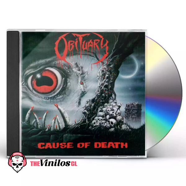Cause of Death／OBITUARY (LPレコード盤) Obituary – Cause Of Death – CD (Gold Disc, Album, Reissue