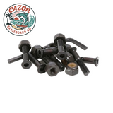 Set de Pernos Negros para Skateboard