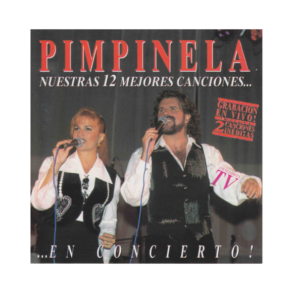 Pimpinela – Nuestras 12 Mejores Canciones... En Concierto! Vinilo