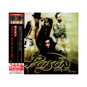 Poison – Crack A Smile... And More! CD Edicion Japones