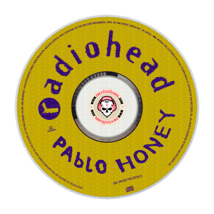 Radiohead ‎– Pablo Honey CD