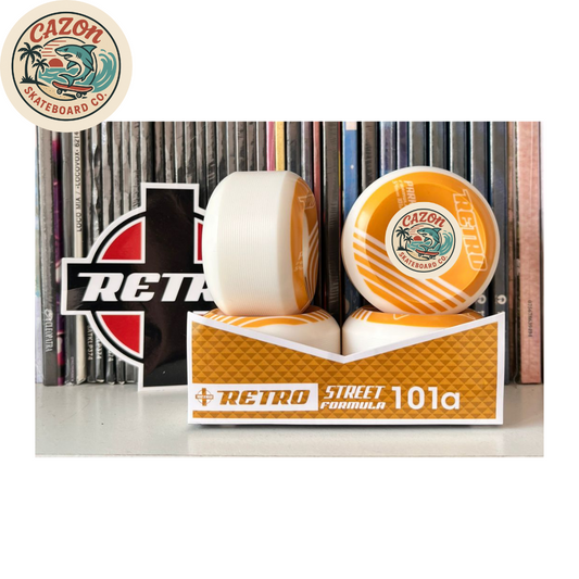 Ruedas Retro Cónica Gold 54 mm / 101A – Street Formula