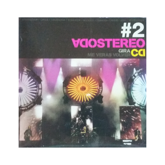 Soda Stereo – Gira Me Verás Volver #2 CD