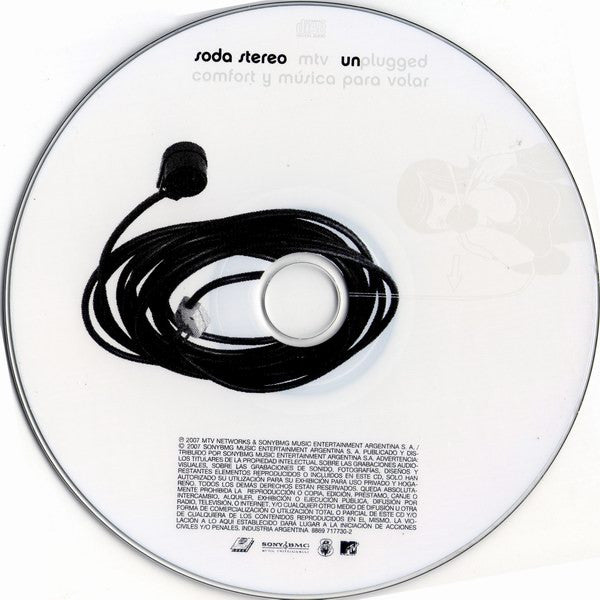Soda Stereo – MTV Unplugged - Comfort Y Musica Para Volar CD