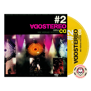 Soda Stereo – Gira Me Verás Volver #2 CD