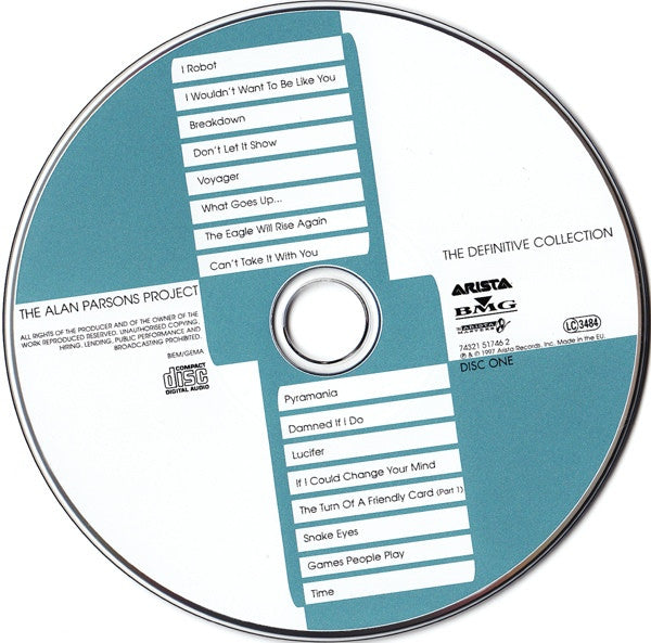 The Alan Parsons Project – The Definitive Collection CD