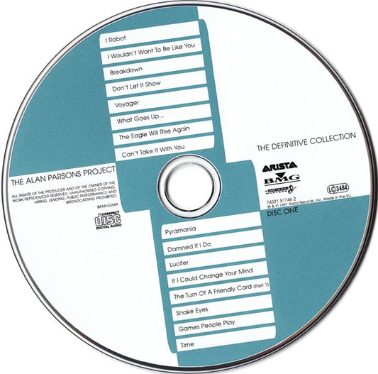The Alan Parsons Project – The Definitive Collection CD
