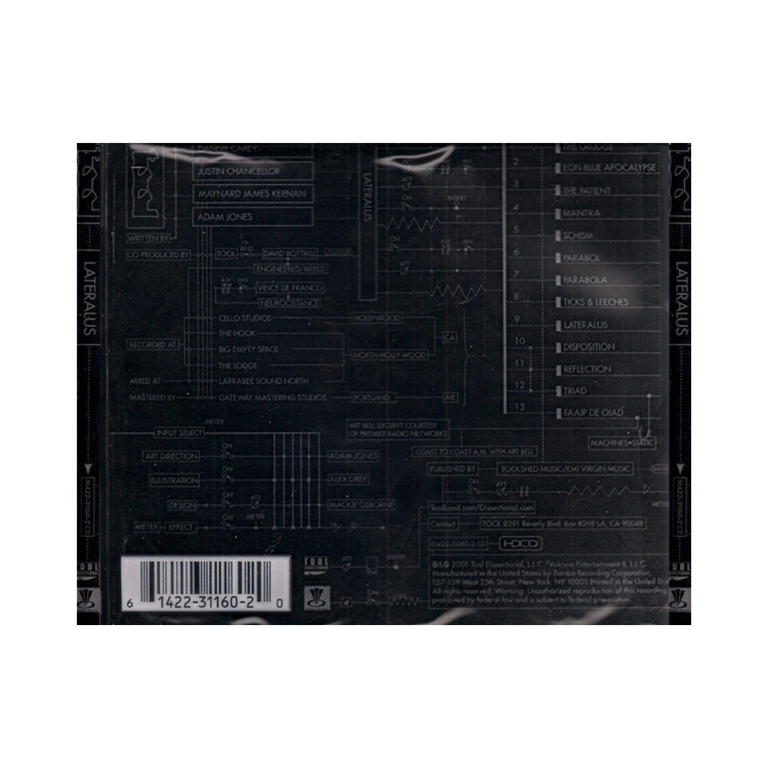 Tool – Lateralus CD