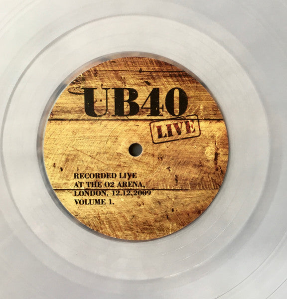 UB40 – Live At The O2 Arena London. 12.12.2009 Volume 1 Vinilo EDICION LIMITADA