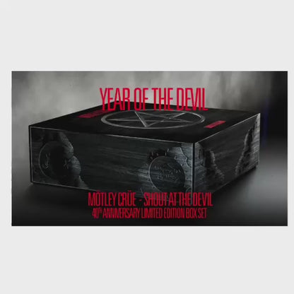 Mötley Crüe – Shout At The Devil Deluxe Edition, Limited Edition Box Set