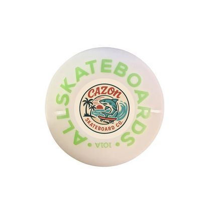 Ruedas ALLSKATEBOARDS 54 mm / 101A – Fluor Green Series