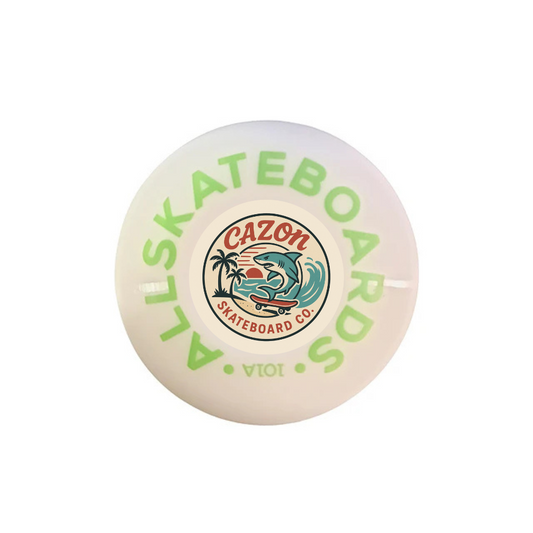 Ruedas ALLSKATEBOARDS 54 mm / 101A – Fluor Green Series