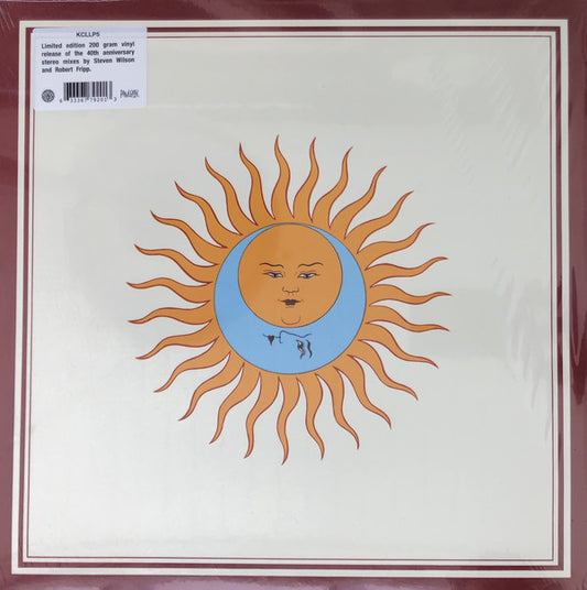 King Crimson – Larks' Tongues In Aspic Vinilo