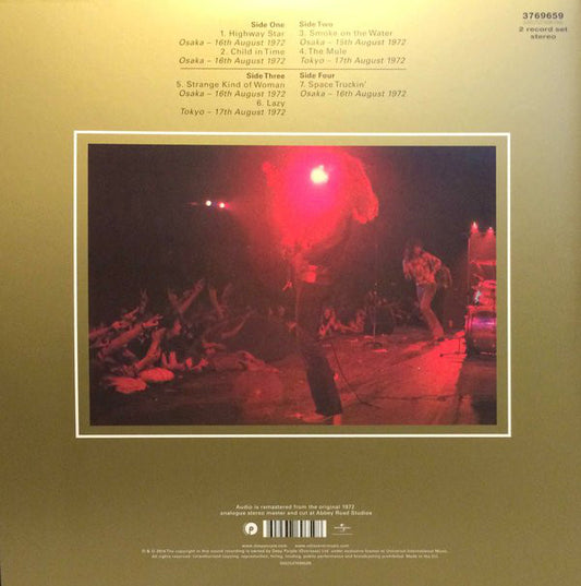 Deep Purple ‎– Made In Japan CD