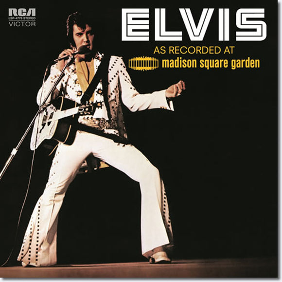Elvis Presley -- Elvis As Recorded At Madison Square Garden Vinilo