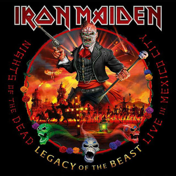 Iron Maiden ‎– Nights Of The Dead, Legacy Of The Beast: Live In Mexico City Vinilo