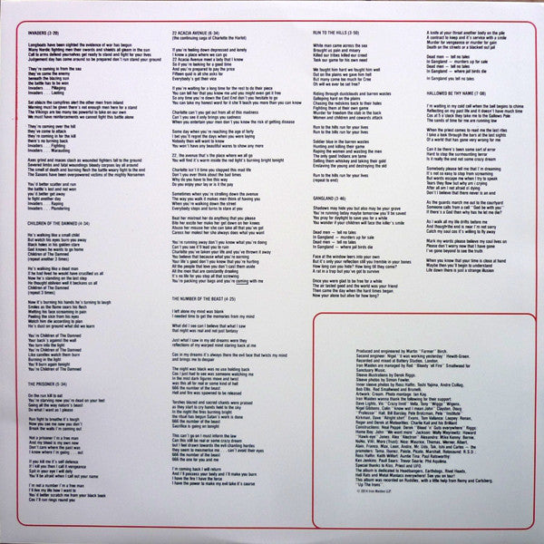 Iron Maiden ‎– The Number Of The Beast Vinilo
