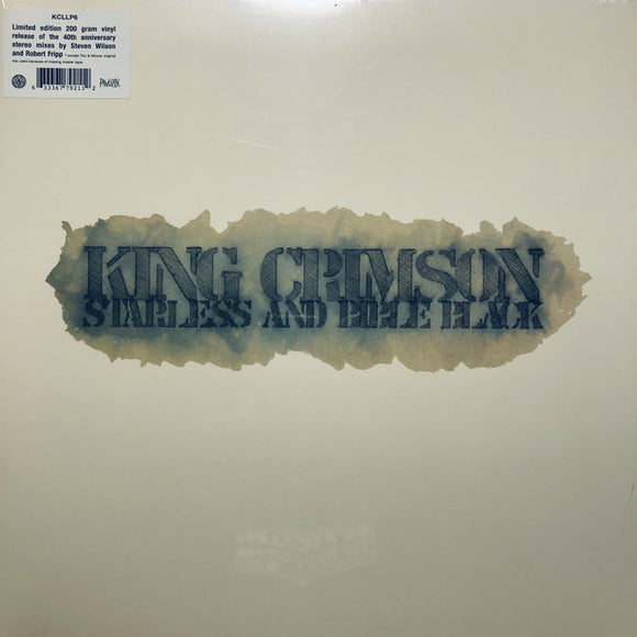 King Crimson – Starless And Bible Black Vinilo