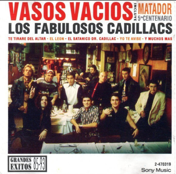 Los Fabulosos Cadillacs ‎– Vasos Vacíos Vinilo
