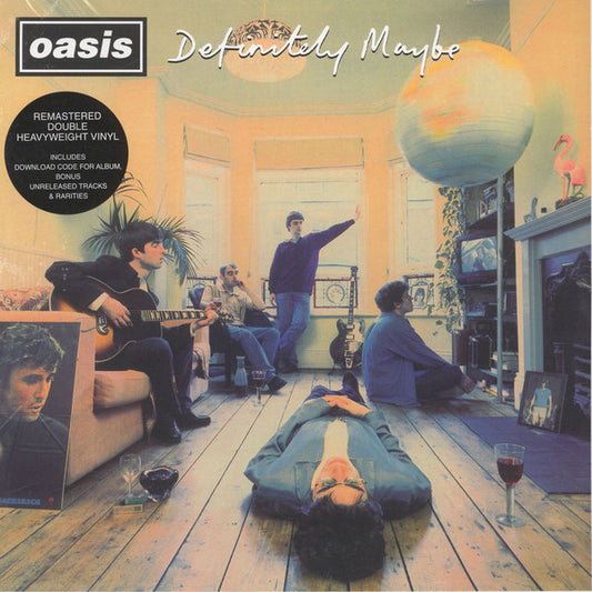 Oasis  ‎– Definitely Maybe Vinilo