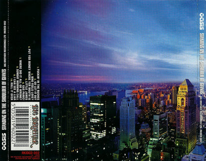 Oasis ‎– Standing On The Shoulder Of Giants CD