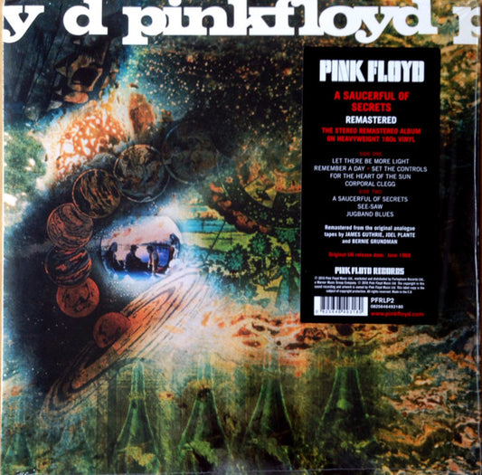 Pink Floyd ‎– A Saucerful Of Secrets Vinilo
