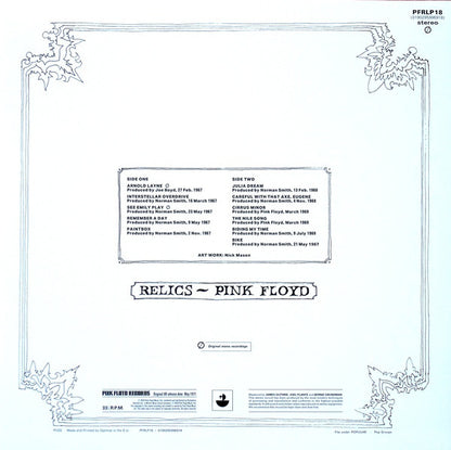 Pink Floyd ‎– Relics Vinilo