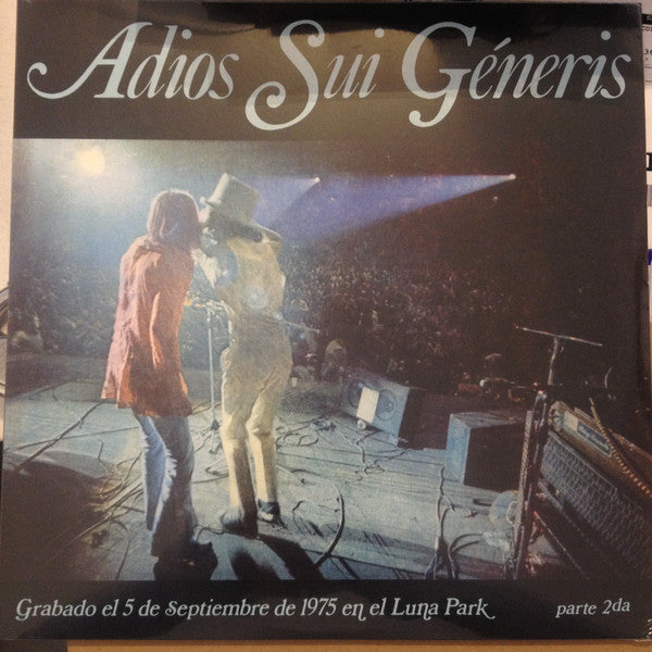 Sui Generis ‎– Adios Sui Géneris, Parte 2da Vinilo