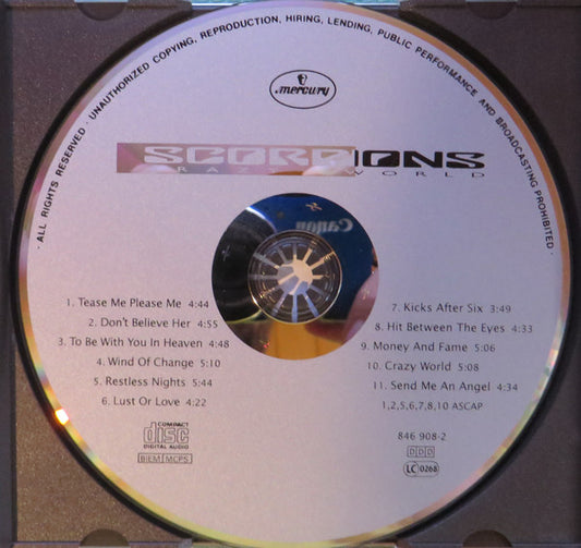 Scorpions – Crazy World CD