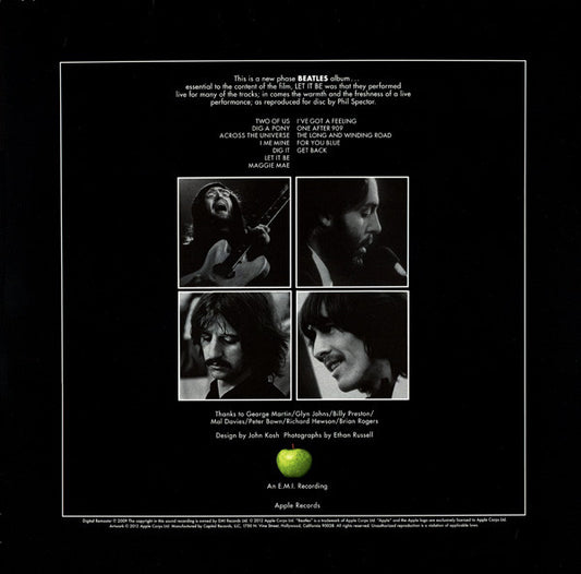 The Beatles ‎– Let It Be Vinilo