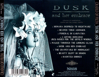 Cradle Of Filth – Dusk And Her Embrace CD
