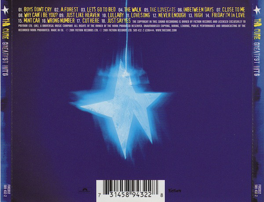 THE CURE - GREATEST HITS CD