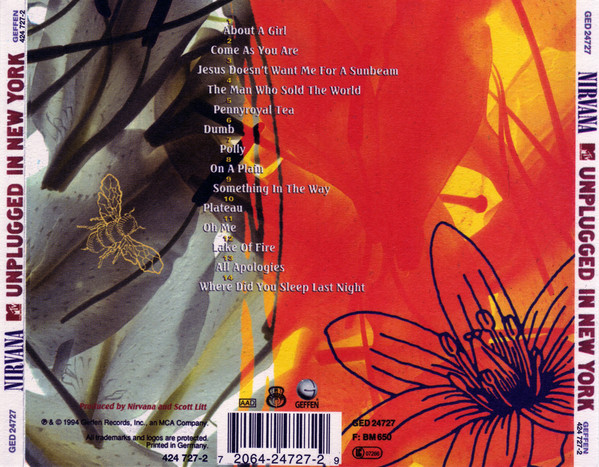 Nirvana – MTV Unplugged In New York CD