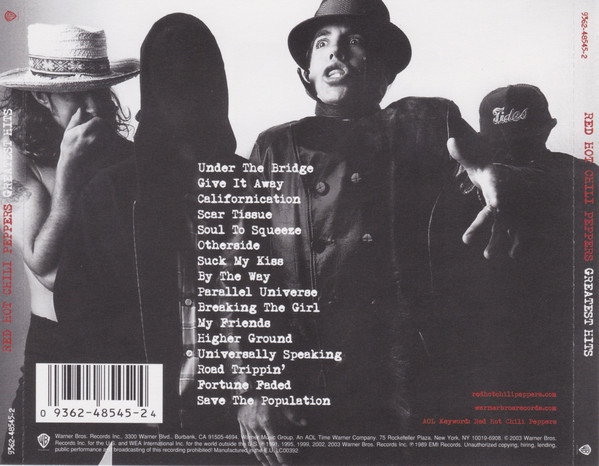 Red Hot Chili Peppers ‎– Greatest Hits Vinilo