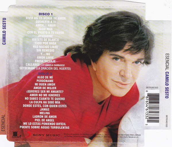 Camilo Sesto – Esencial Camilo Sesto 2 CD