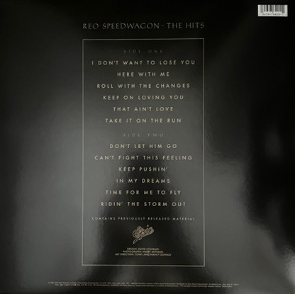 REO Speedwagon ‎– The Hits Vinilo