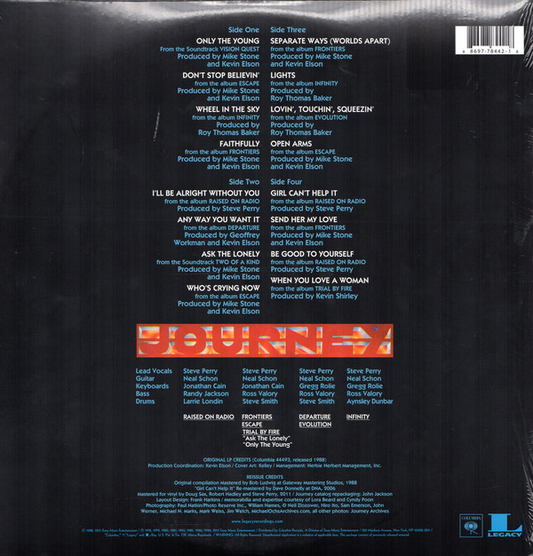 Journey ‎– Greatest Hits VINILO