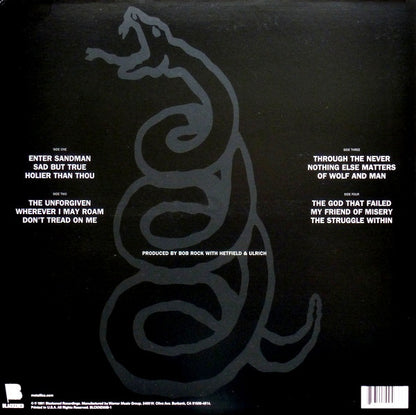 Metallica - Metallica Vinilo